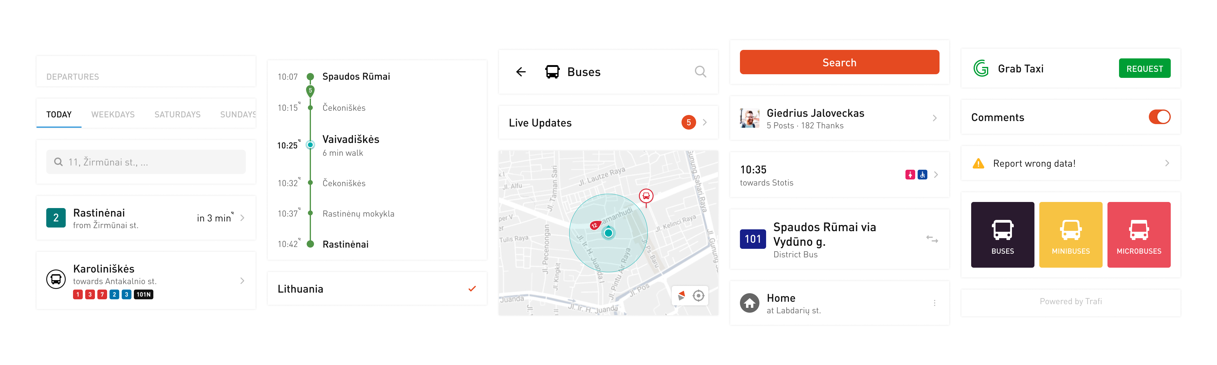 Part of Trafi design system components.